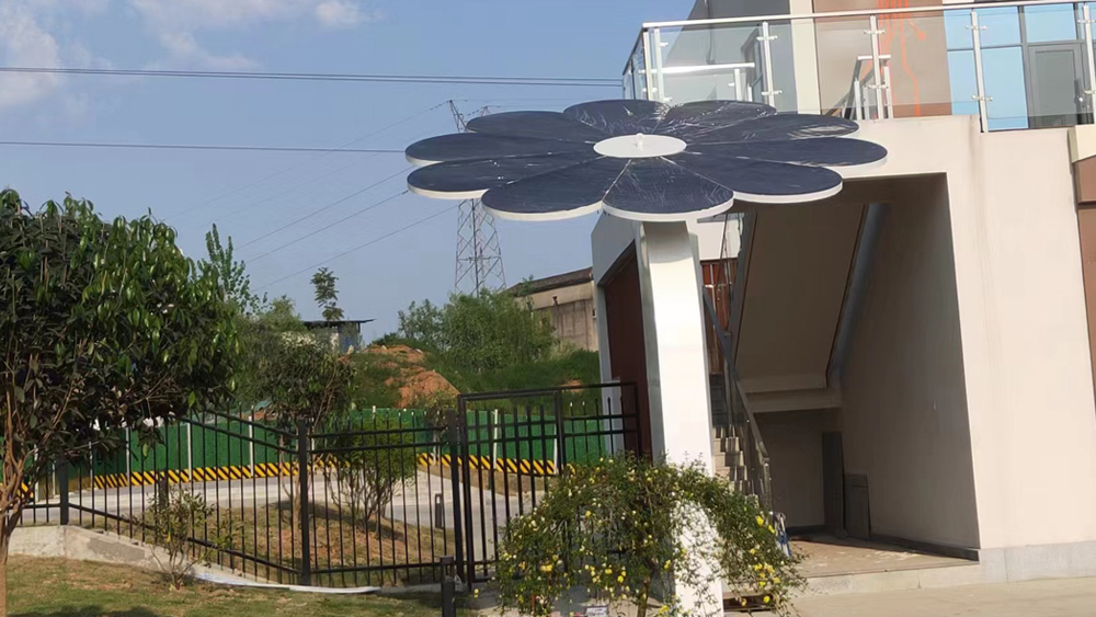 Solar Photovoltaic Power Generation Flower/Smart Public Facilities Case