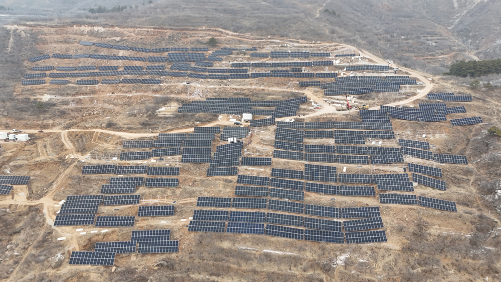 Photovoltaic power station in Chengde County, Hebei Province - successfully connected to the grid